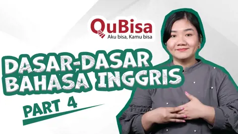 Belajar Dasar-Dasar Bahasa Inggris (Basic English)