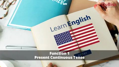 First Present Present Continuous Tense - First Function