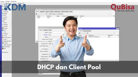 Sistem Kerja DHCP dan Client Pool pada MikroTik